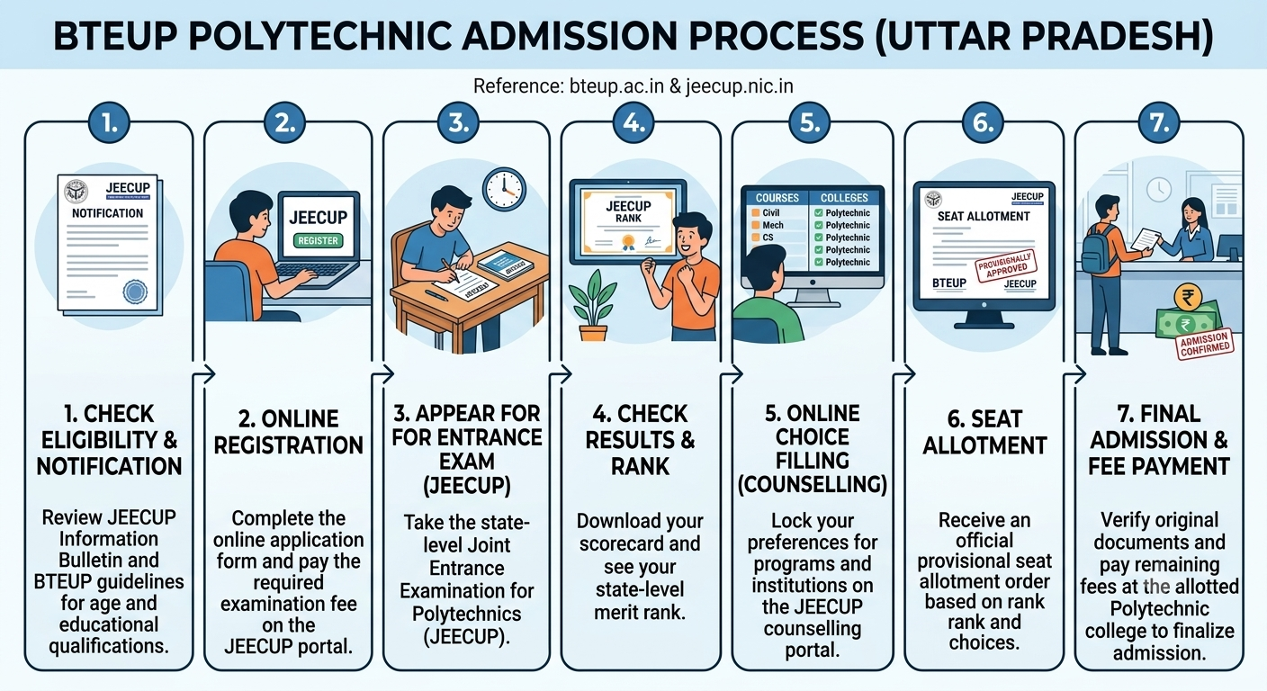 Admission Steps